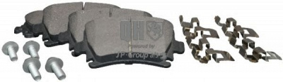 JP GROUP 1163705419 -  Комплект тормозных колодок, дисковый тормоз